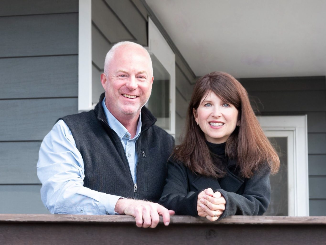 Dr Burrer and his wife