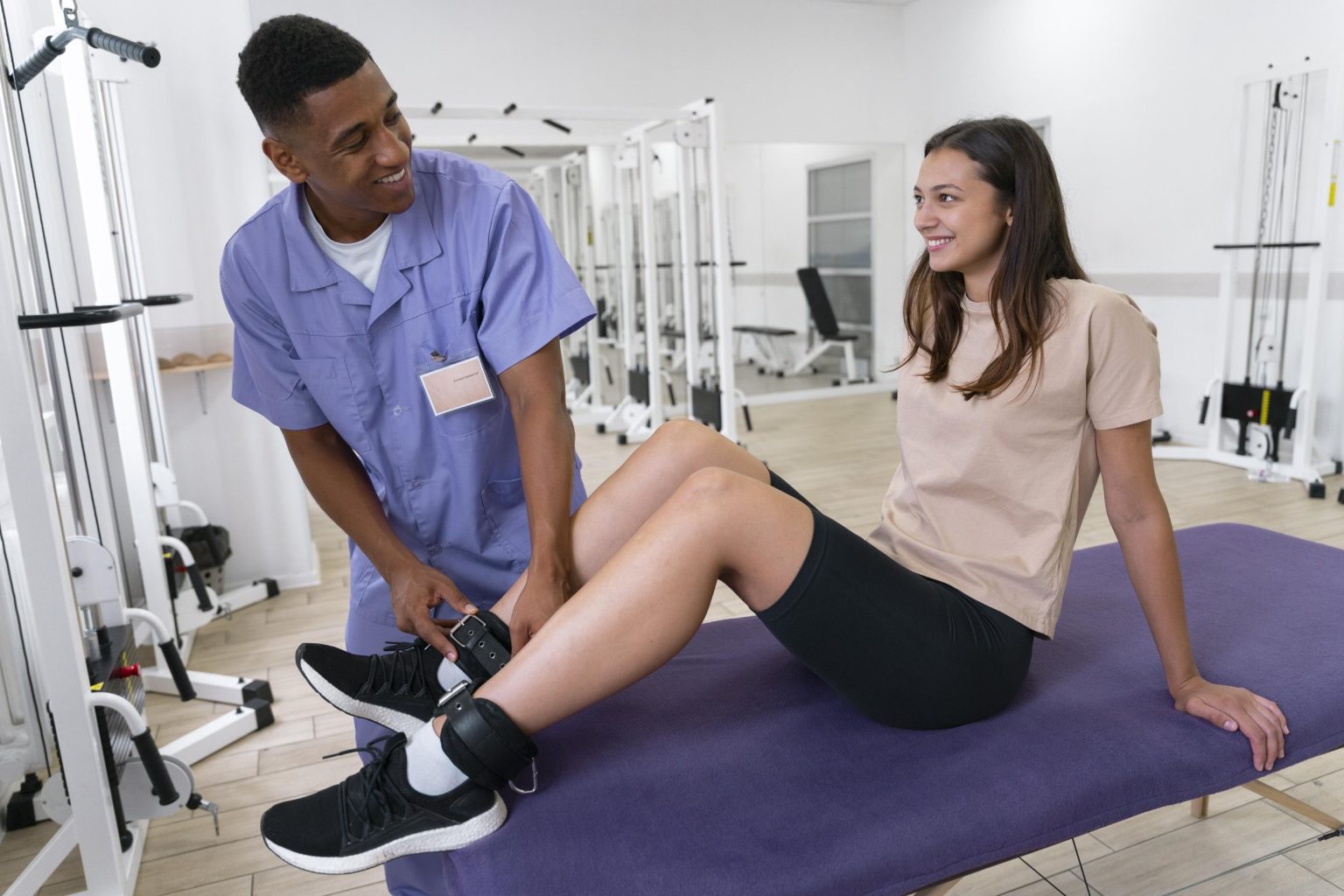 medical-assistant-helping-patient-with-physiotherapy-exercises