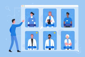 choosing doctor online graphic